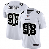 Nike Raiders 98 Maxx Crosby White Shadow Logo Limited Jersey Yhua,baseball caps,new era cap wholesale,wholesale hats